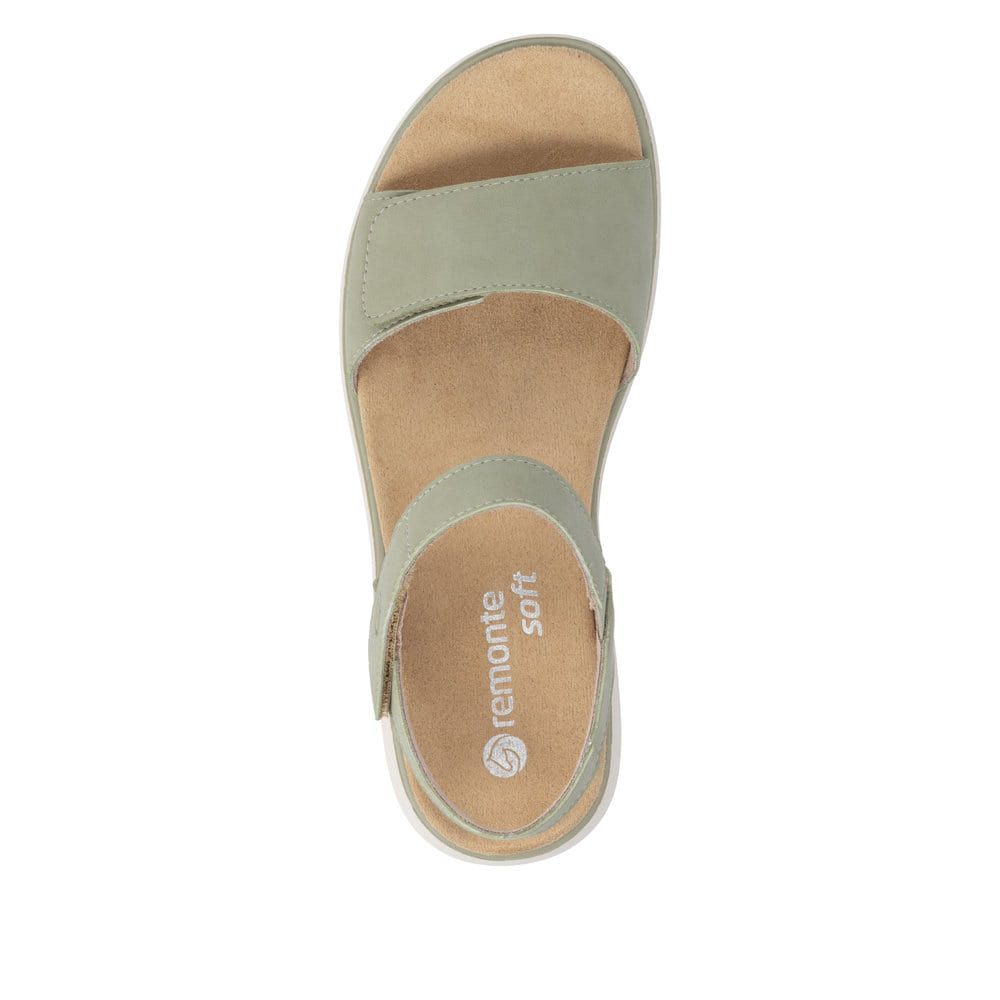 Remonte Damen Riemchensandalen - Grün