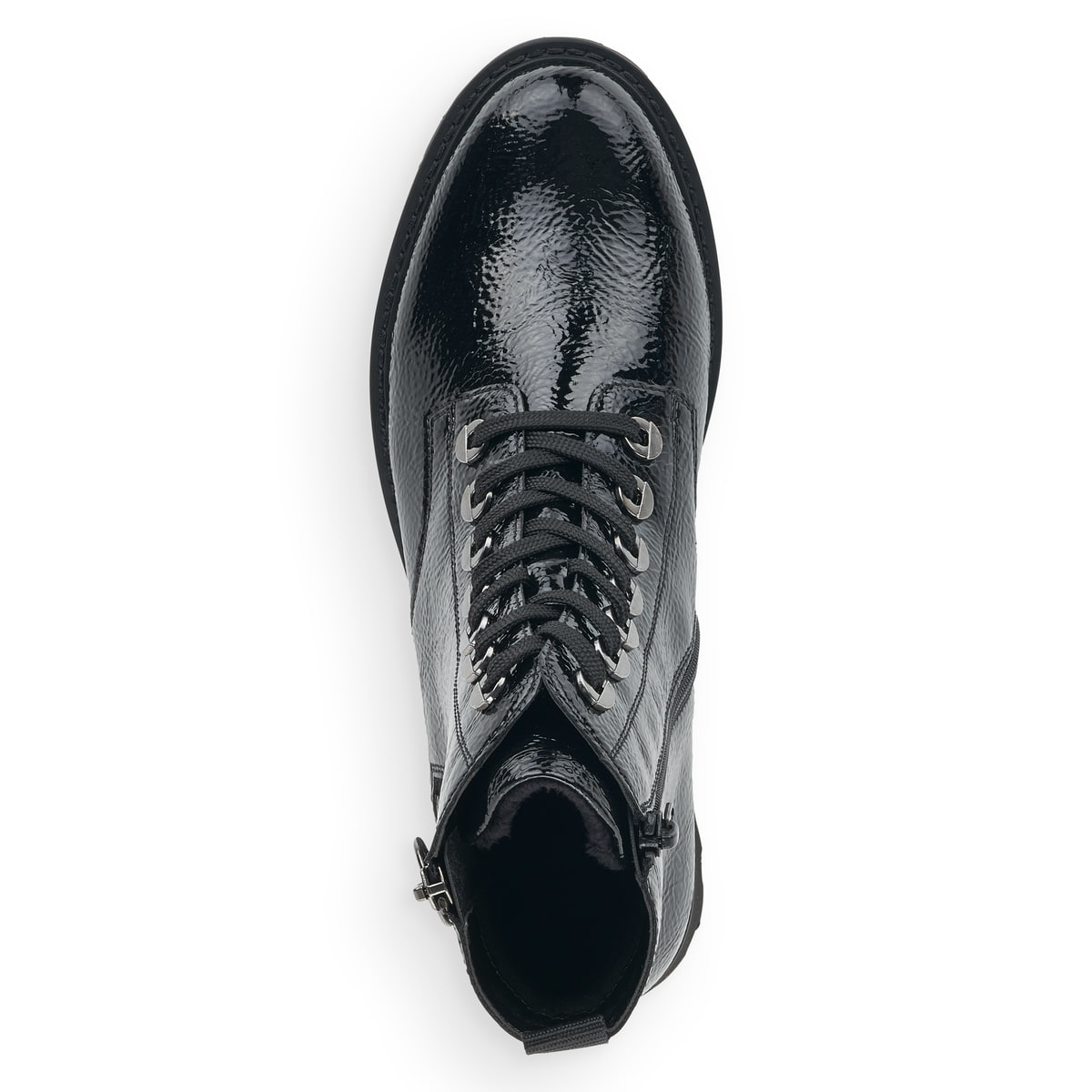 Remonte Damen Schnürstiefel - Schwarz