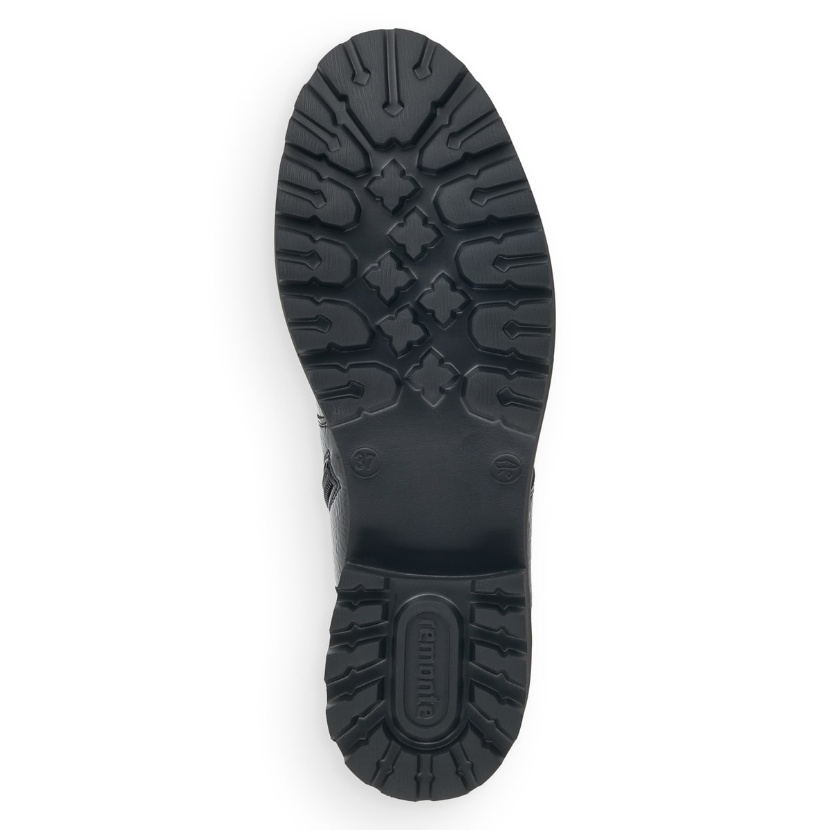 Remonte Damen Schnürstiefel - Schwarz