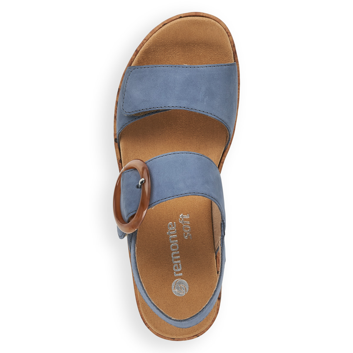 Remonte Damen Riemchensandalen - Blau
