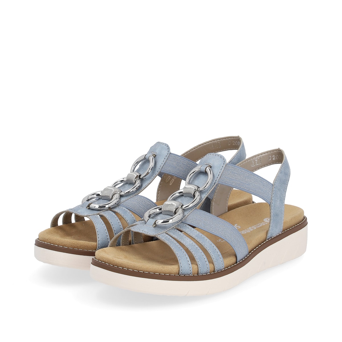 Remonte Damen Riemchensandalen - Blau