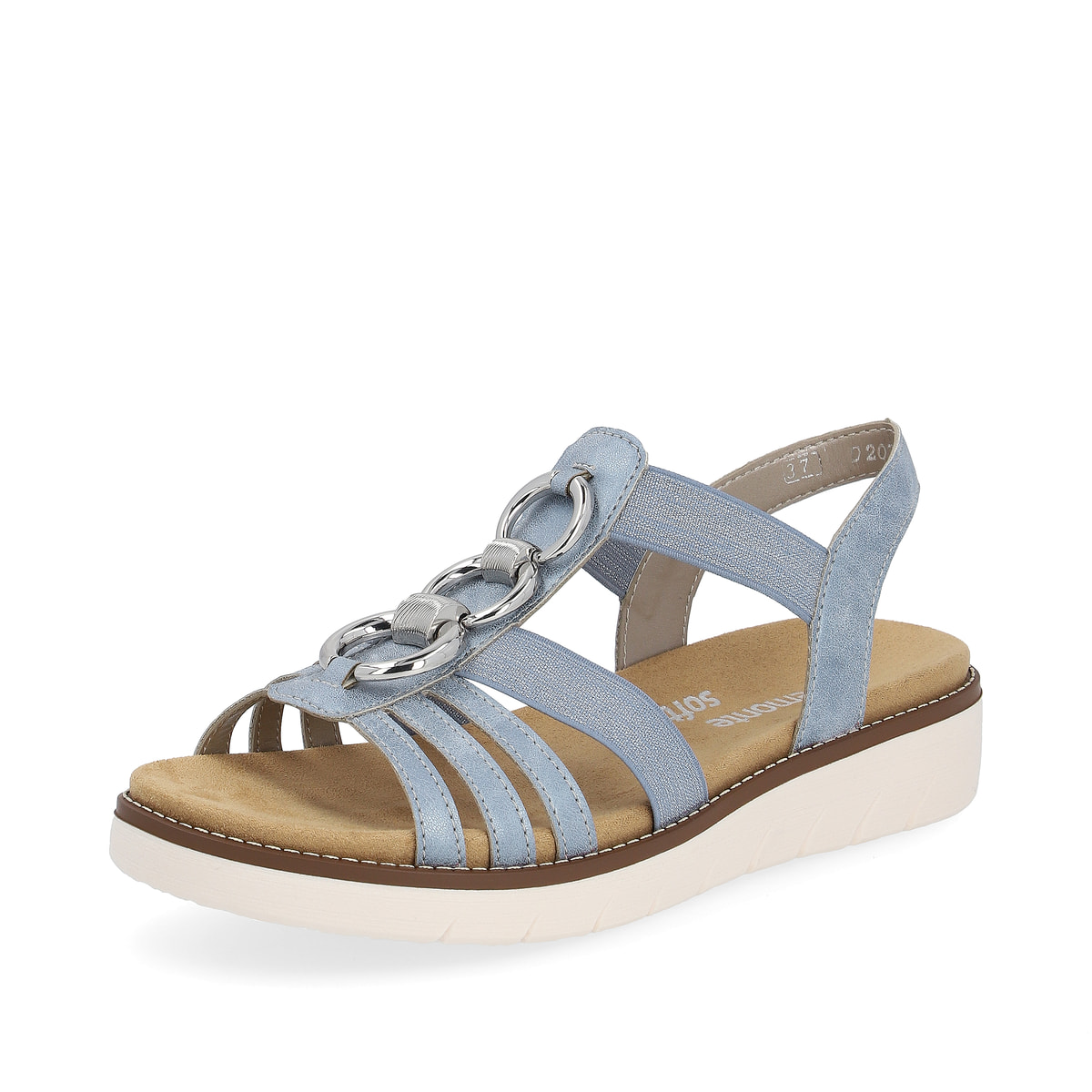 Remonte Damen Riemchensandalen - Blau