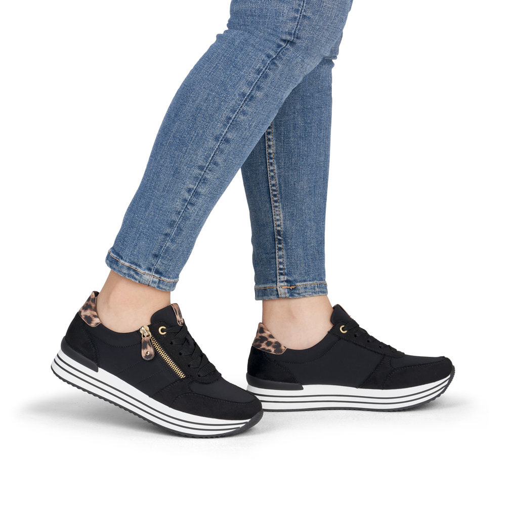 Remonte Damen Sneaker - Schwarz