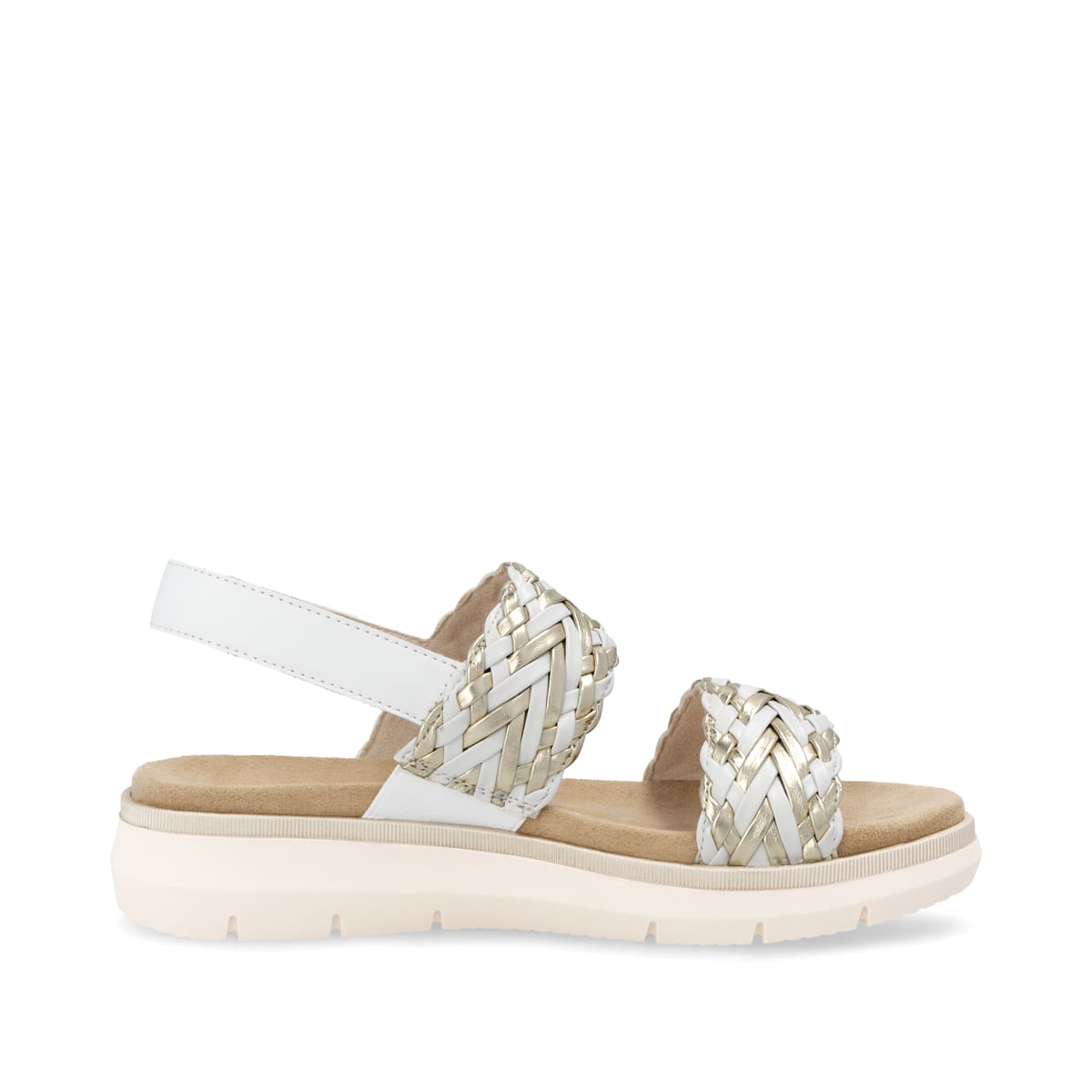 Remonte Damen Riemchensandalen - Weiss