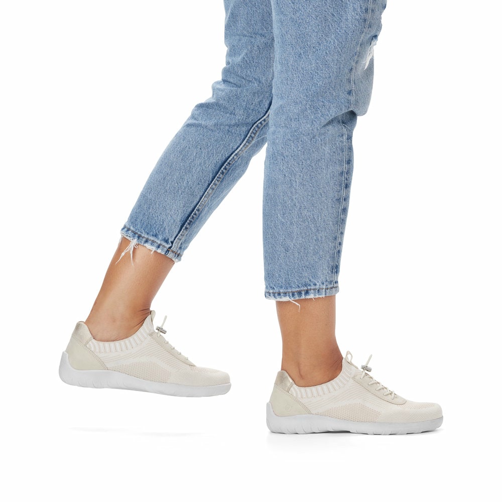 Remonte Damen Slipper - Beige