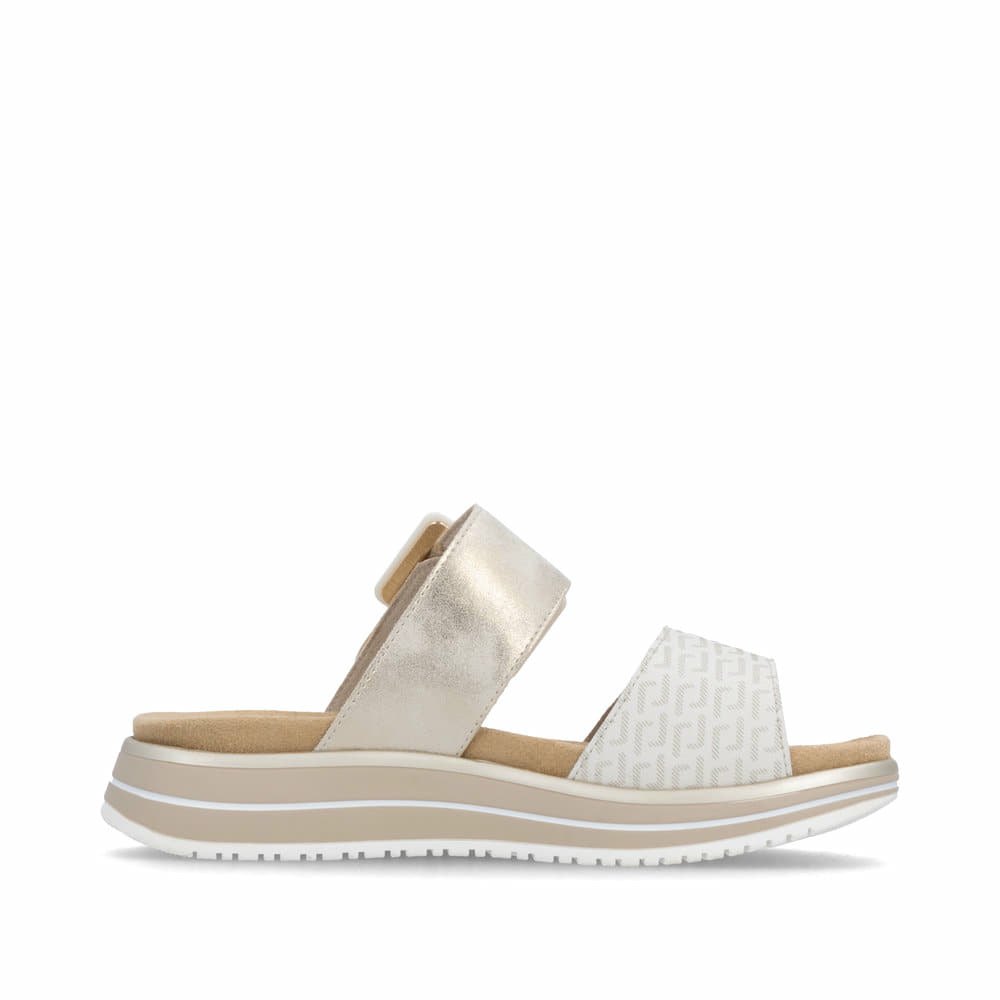 Remonte Damen Pantoletten - Metallic