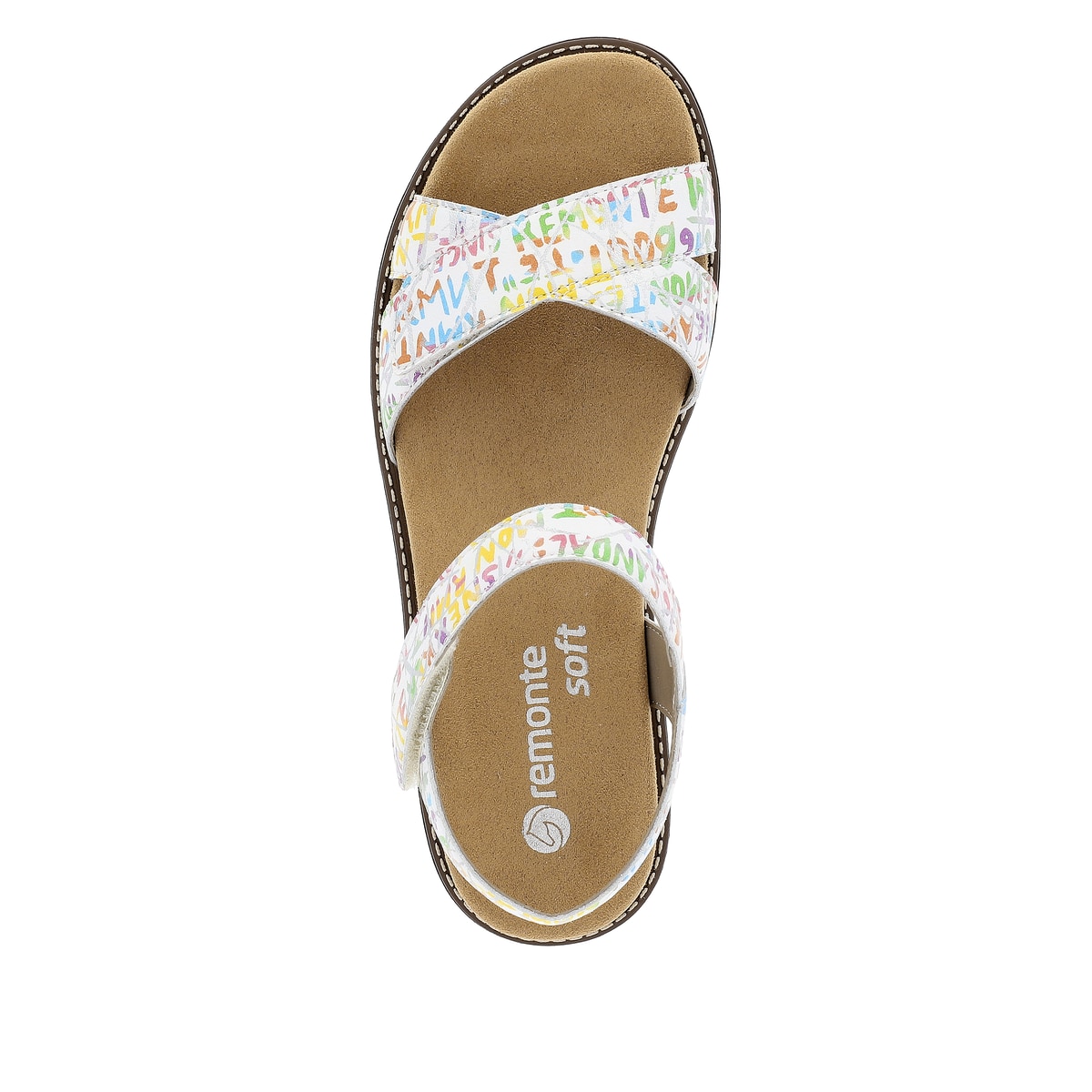 Remonte Damen Riemchensandalen - Bunt