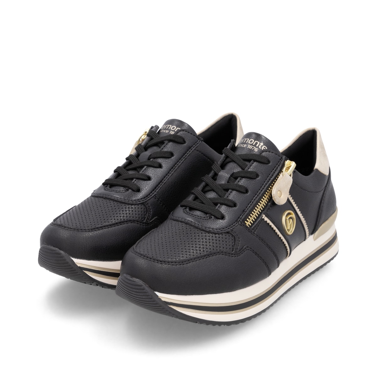 Remonte Damen Sneaker - Schwarz