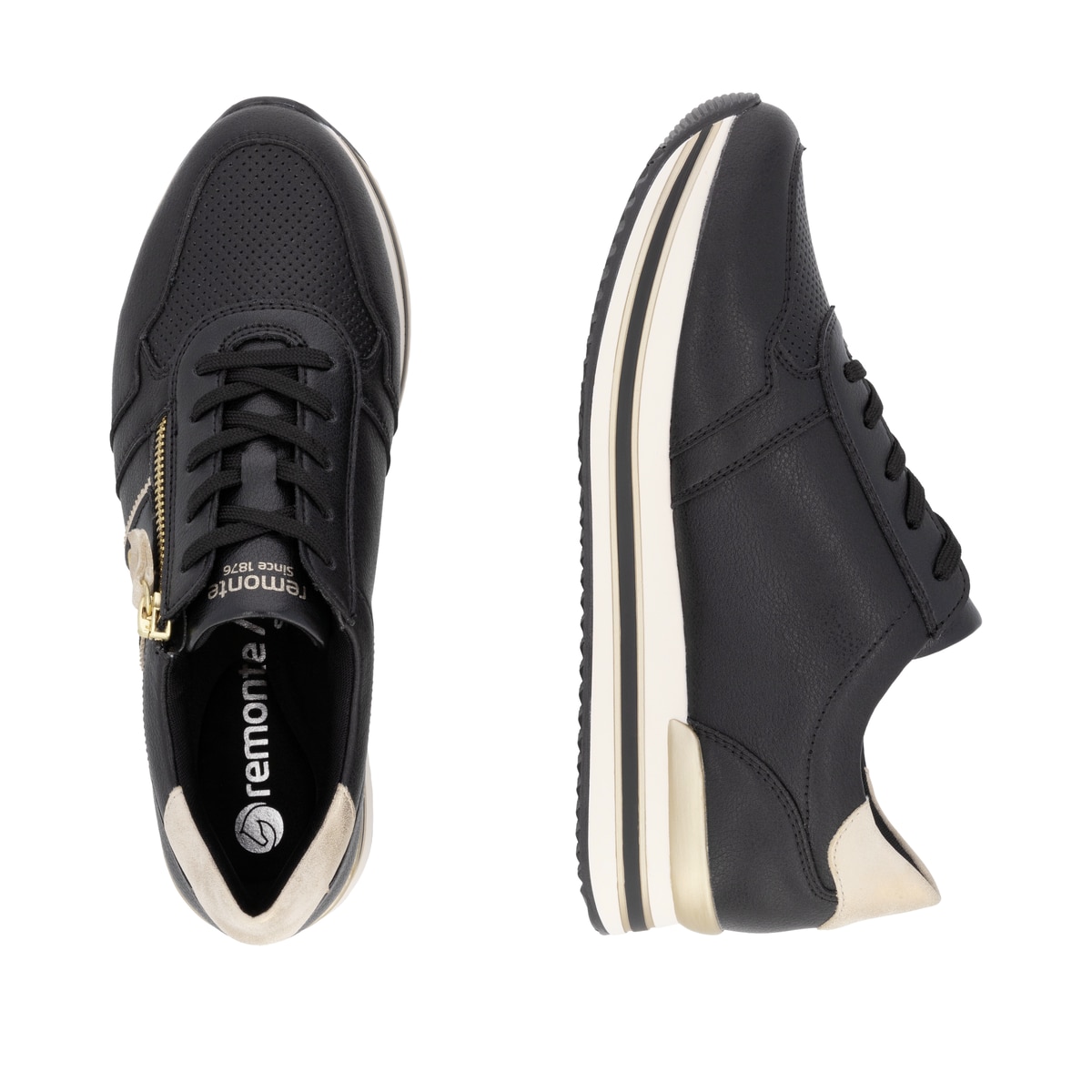 Remonte Damen Sneaker - Schwarz