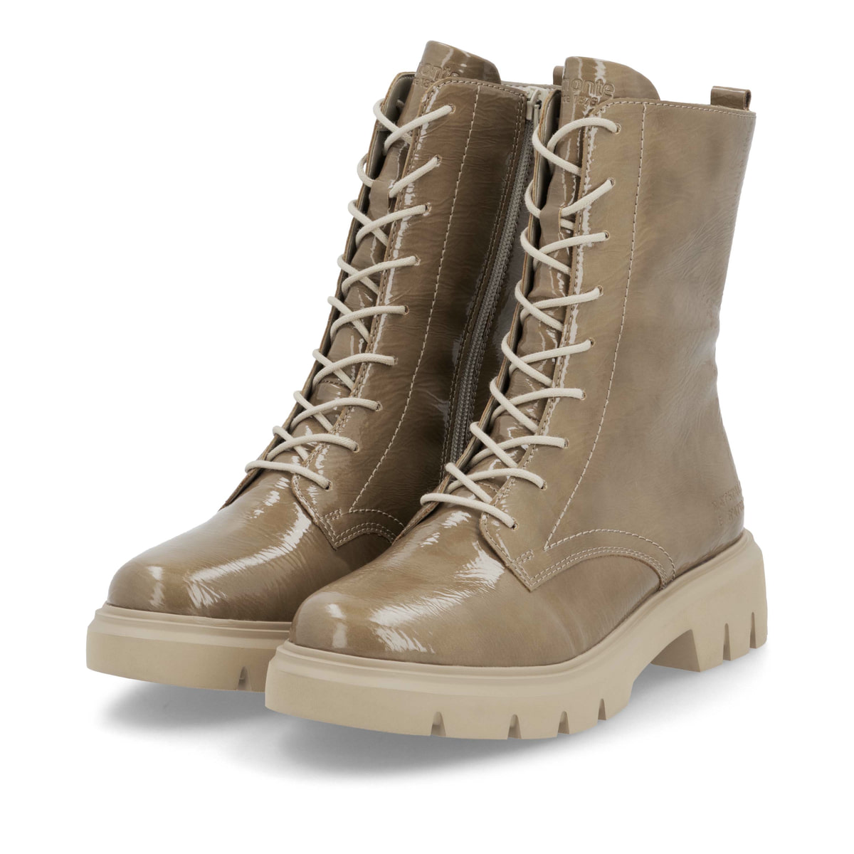 Remonte Damen Schnürstiefel - Beige