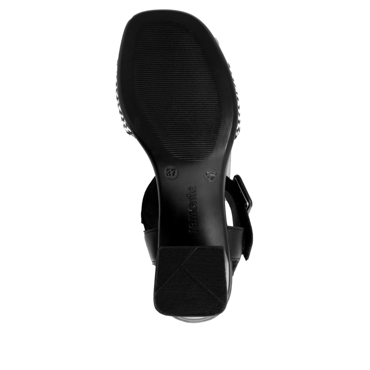 Remonte Damen Riemchensandaletten - Schwarz