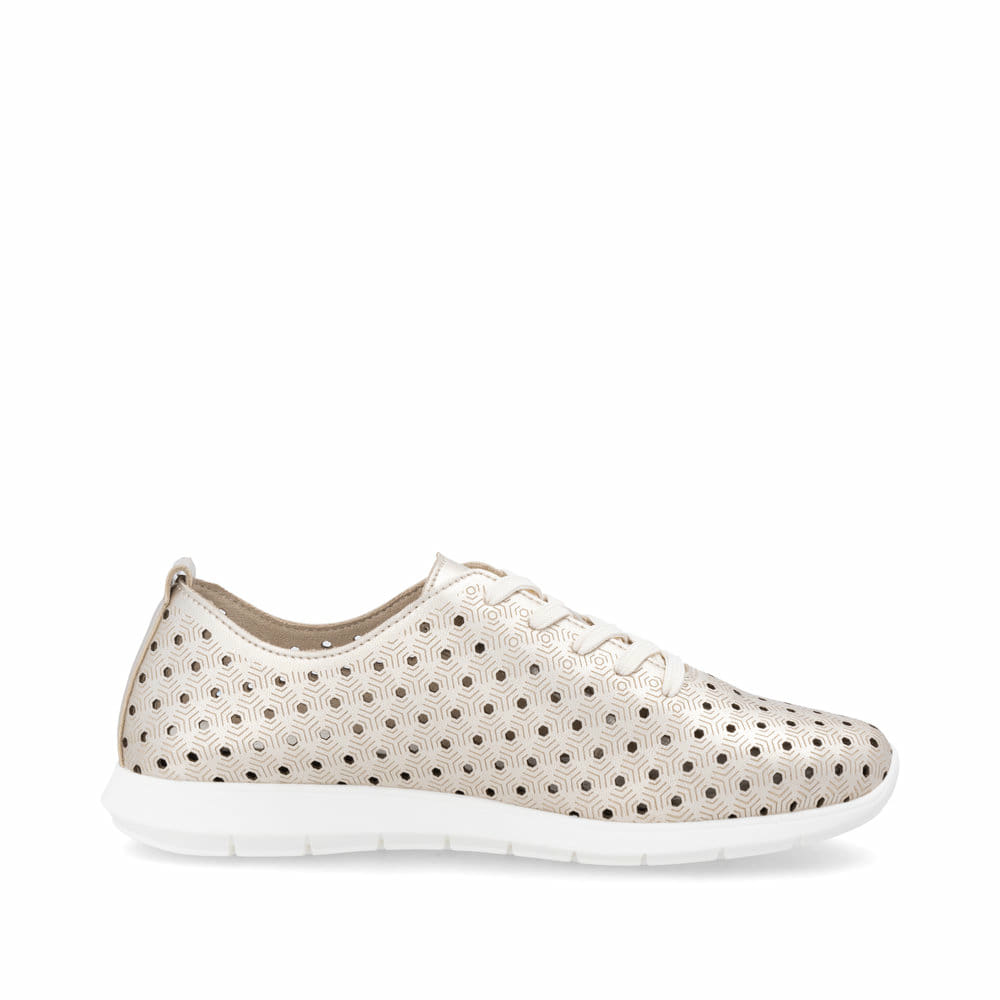Remonte Damen Schnürschuhe - Metallic