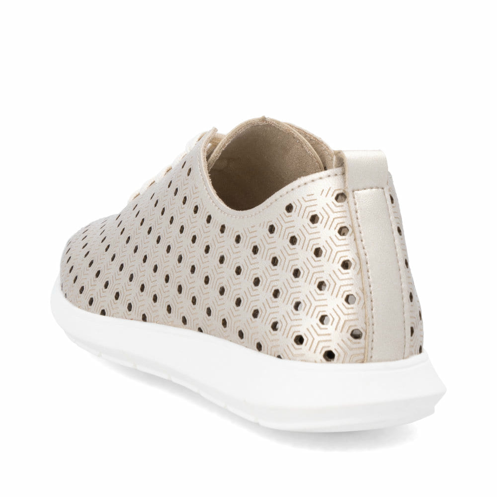 Remonte Damen Schnürschuhe - Metallic