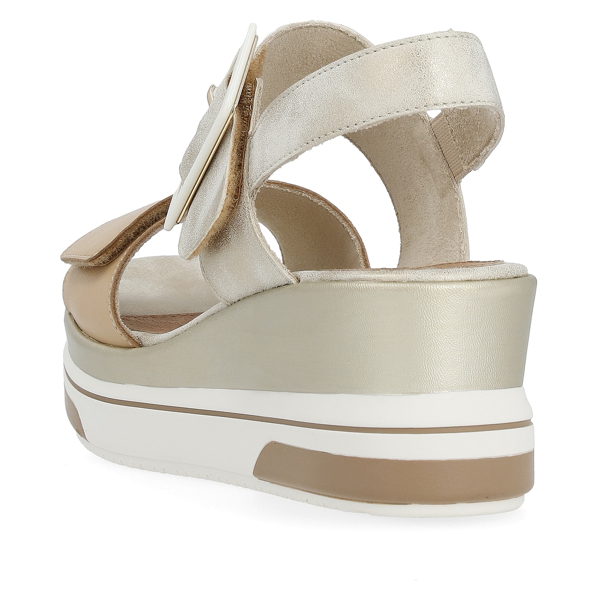 Remonte Damen Keilsandaletten - Beige