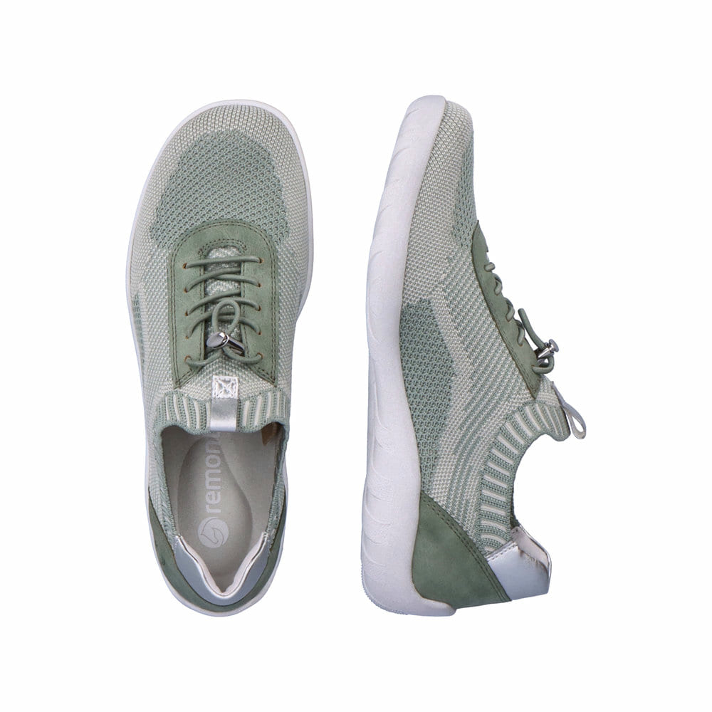 Remonte Damen Slipper - Grün