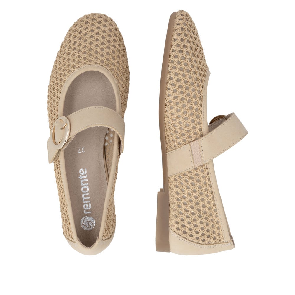 Remonte Damen Ballerinas - Braun