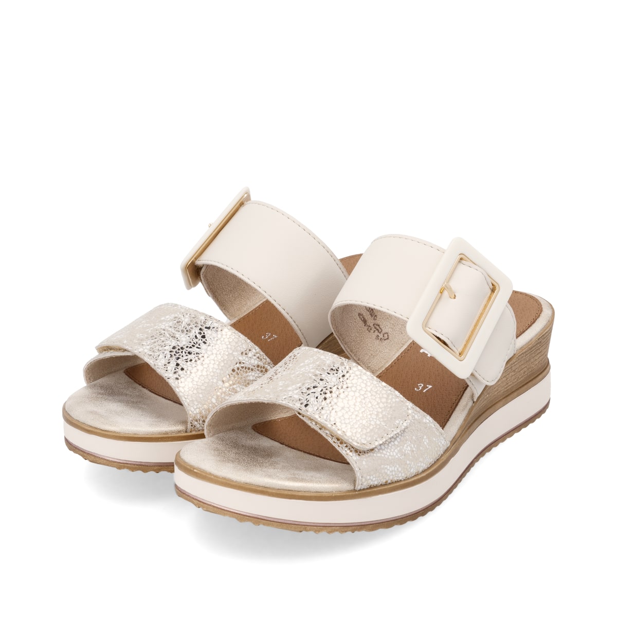 Remonte Damen Keilsandaletten - Beige