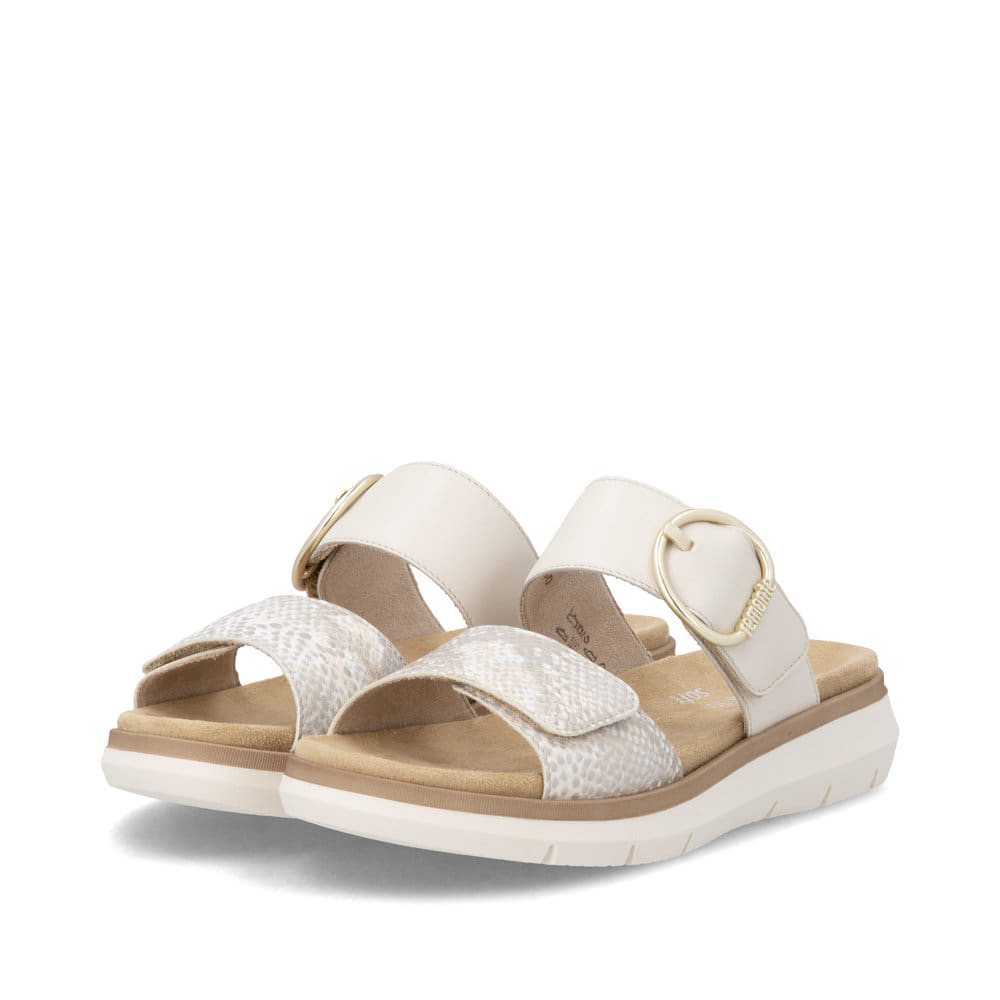 Remonte Damen Pantoletten - Beige