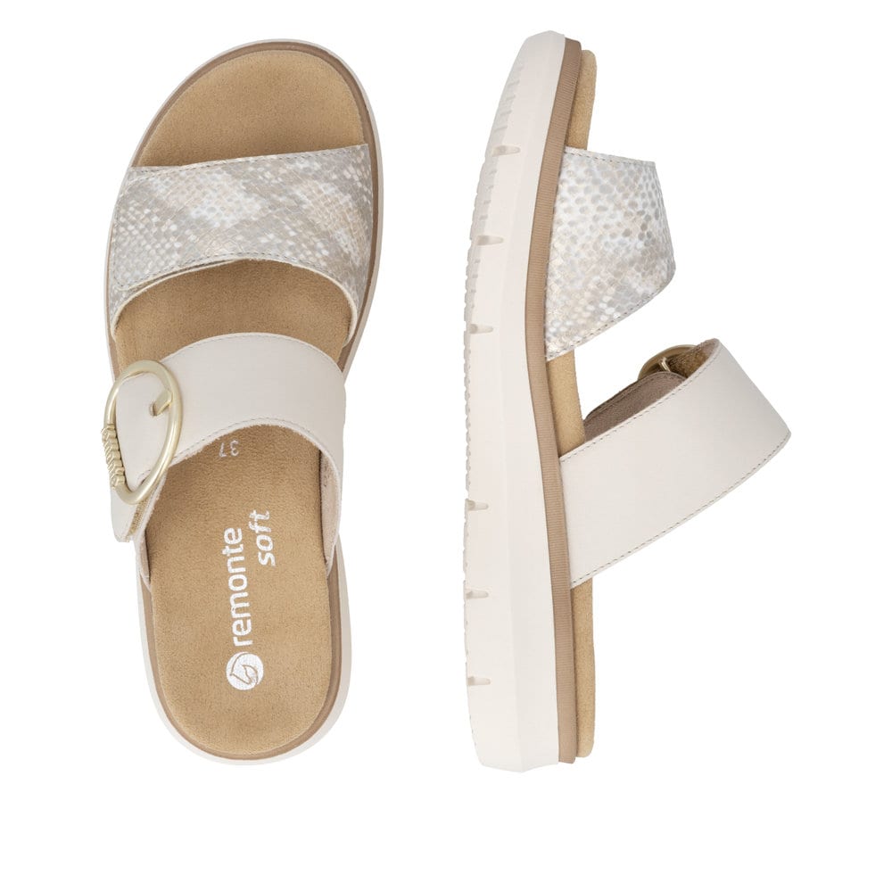 Remonte Damen Pantoletten - Beige