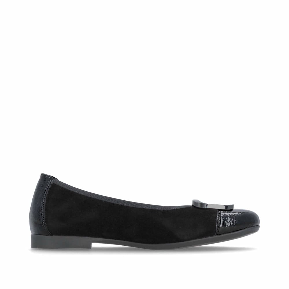 Remonte Damen Ballerinas - Schwarz