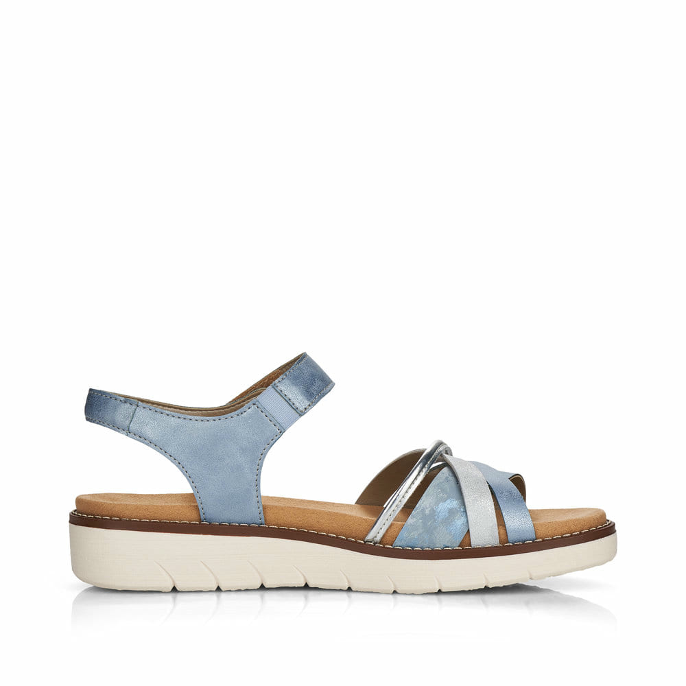 Remonte Damen Riemchensandalen - Blau