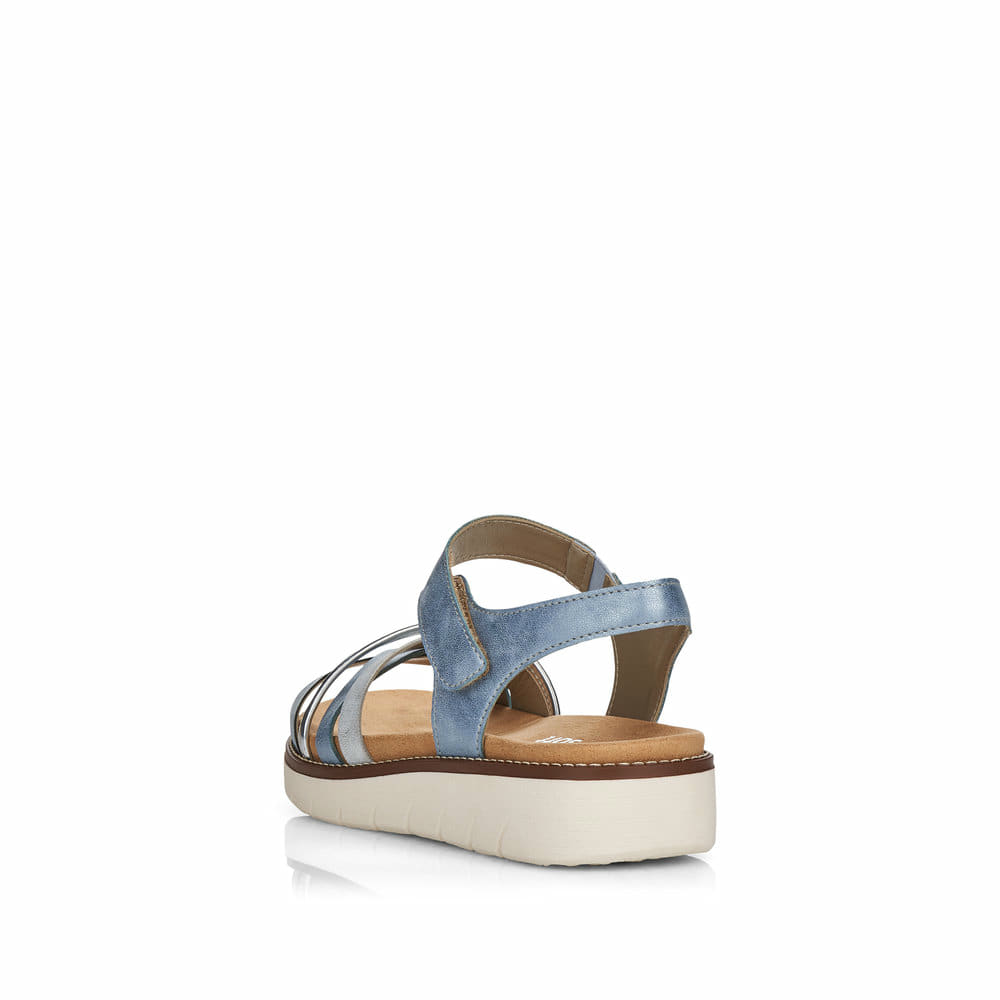 Remonte Damen Riemchensandalen - Blau
