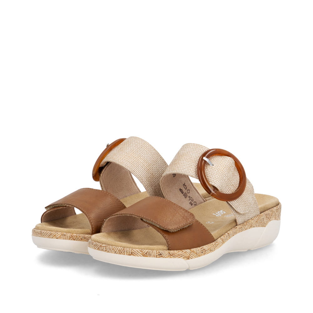 Remonte Damen Pantoletten - Metallic