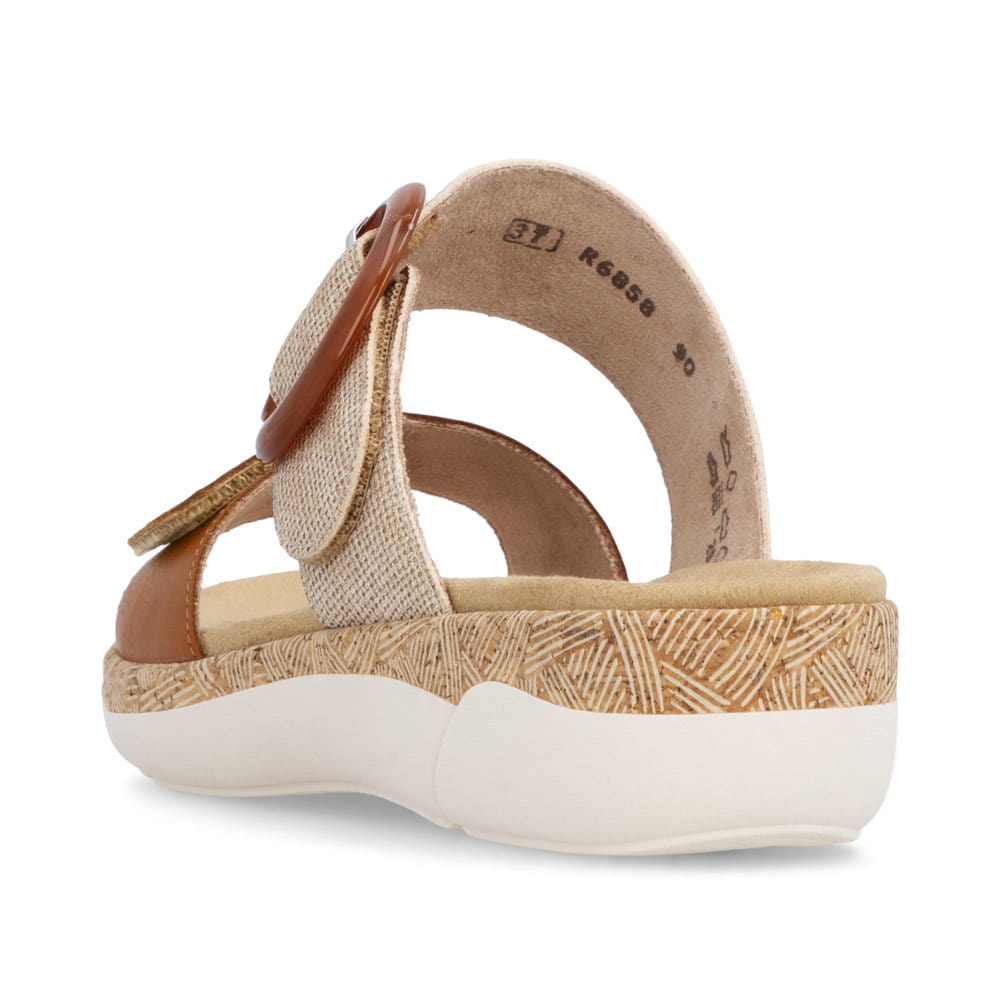 Remonte Damen Pantoletten - Metallic