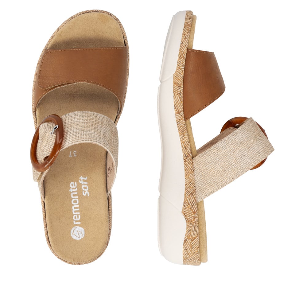 Remonte Damen Pantoletten - Metallic