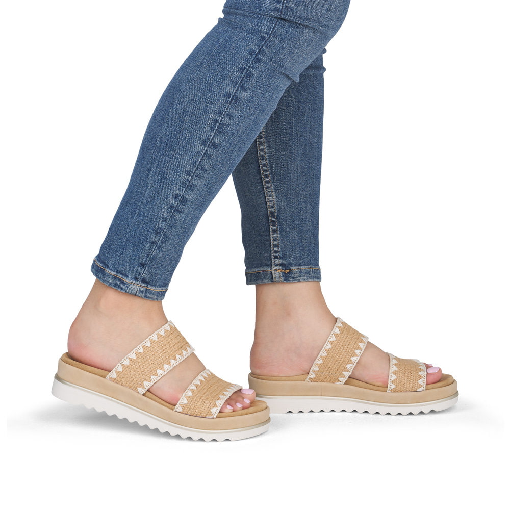 Remonte Damen Pantoletten - Braun