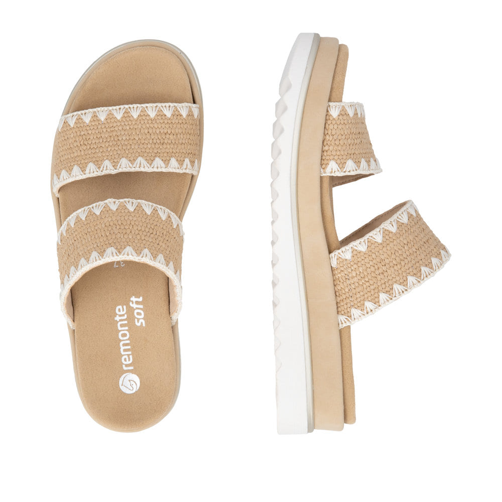 Remonte Damen Pantoletten - Braun