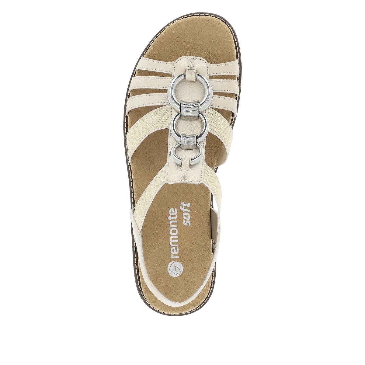 Remonte Damen Riemchensandalen - Beige