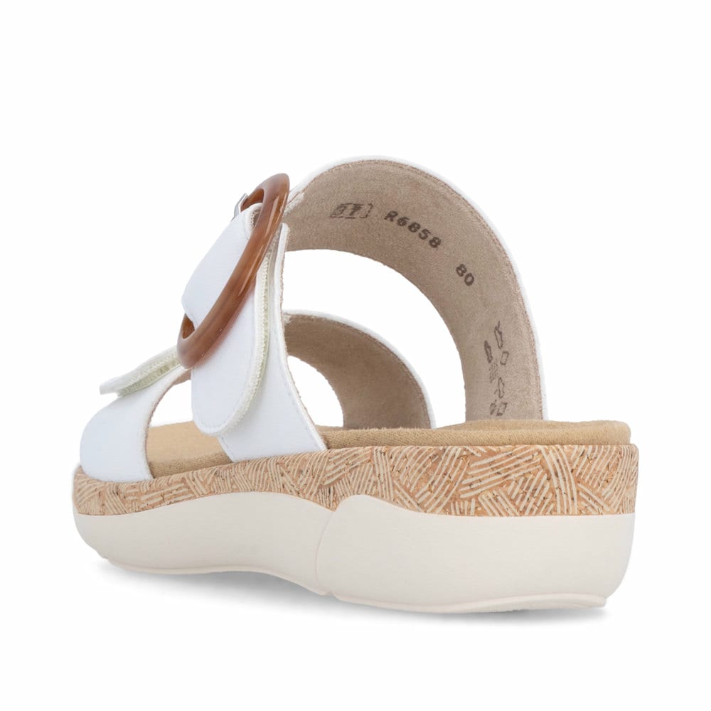 Remonte Damen Pantoletten - Weiss