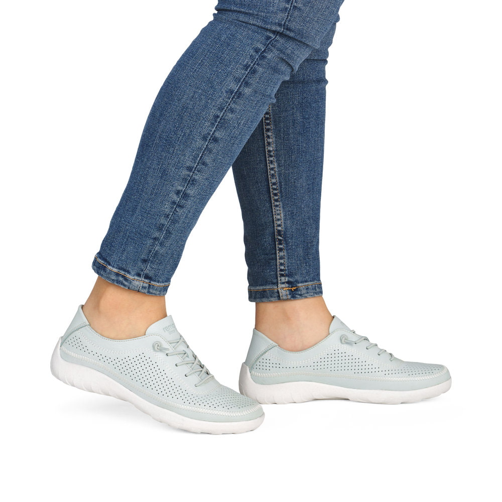 Remonte Damen Slipper - Grün