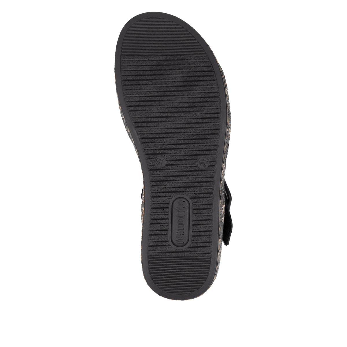 Remonte Damen Riemchensandalen - Schwarz