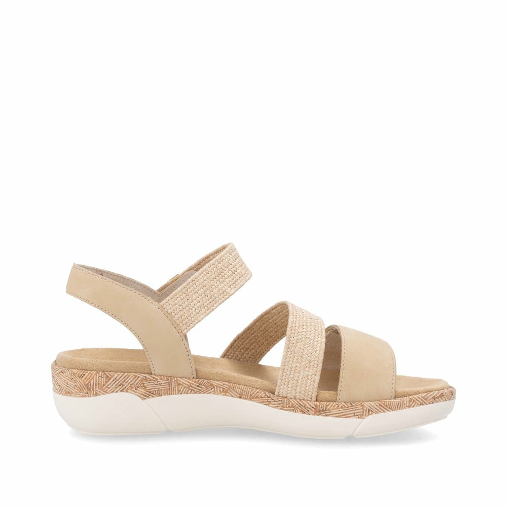 Remonte Damen Riemchensandalen - Beige