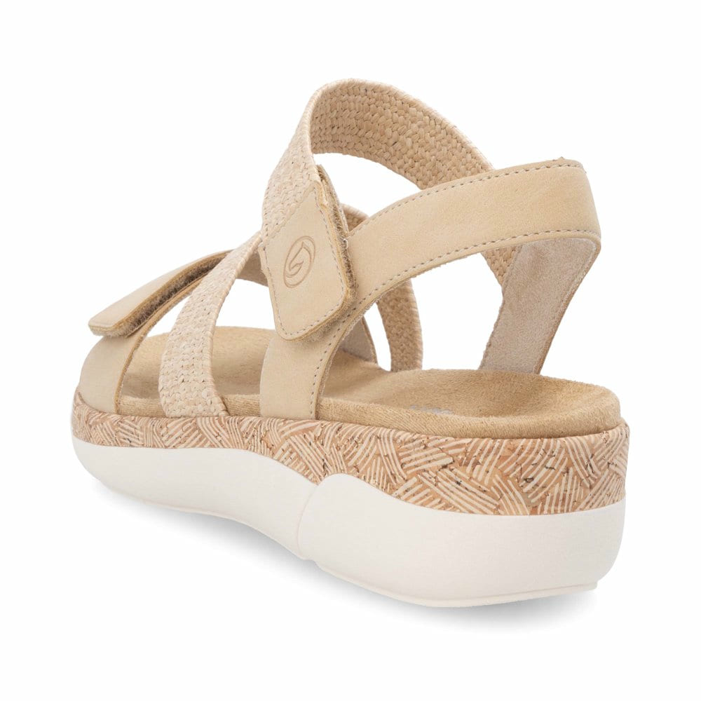 Remonte Damen Riemchensandalen - Beige
