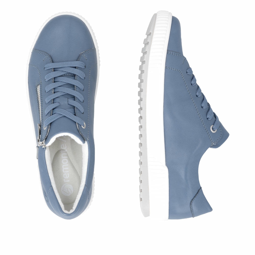 Remonte Damen Schnürschuhe - Blau
