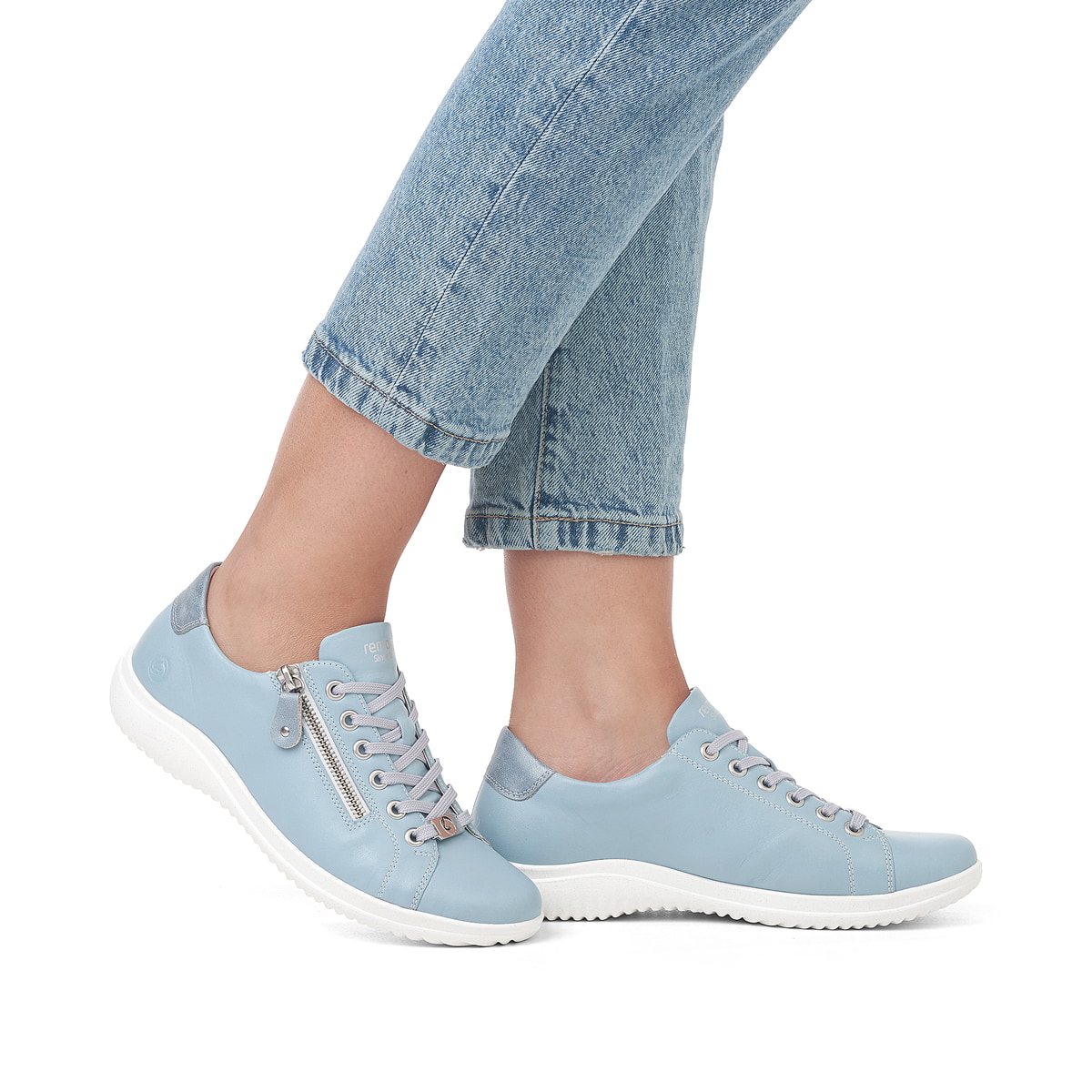 Remonte Damen Schnürschuhe - Blau