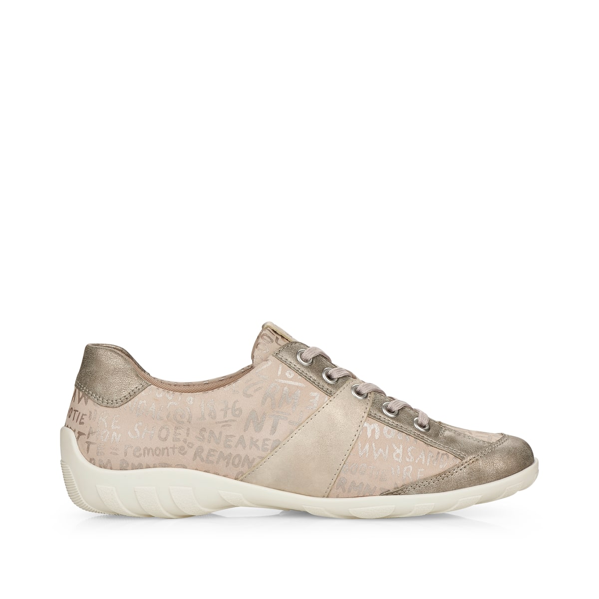 Remonte Damen Schnürschuhe - Beige