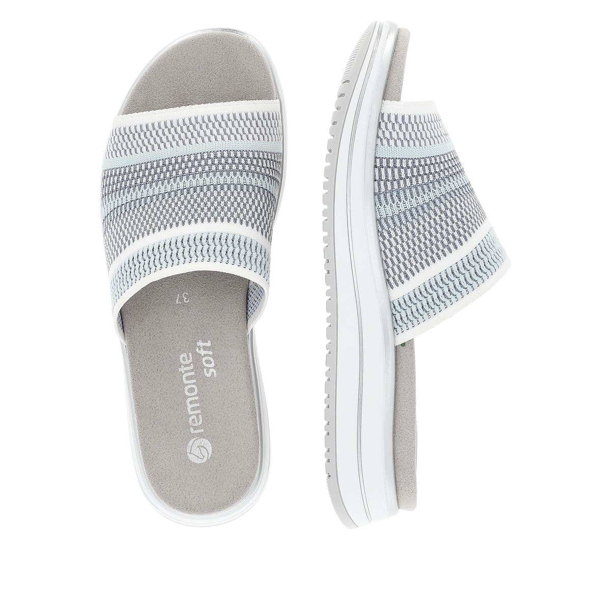 Remonte Damen Pantoletten - Blau