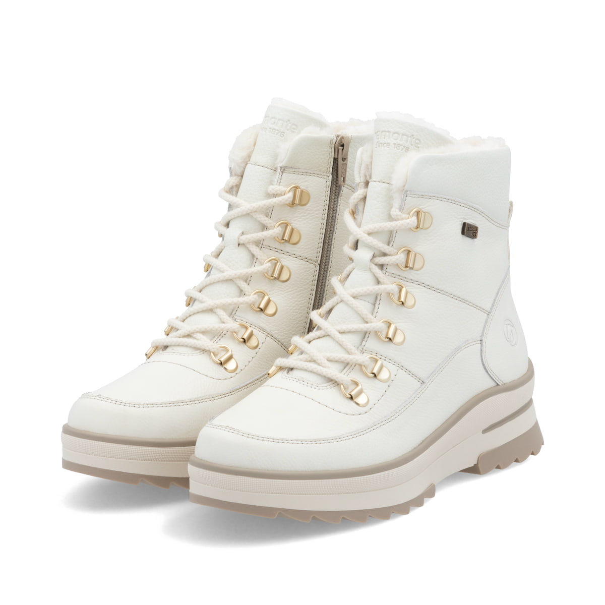 Remonte Damen Schnürstiefel - Weiss