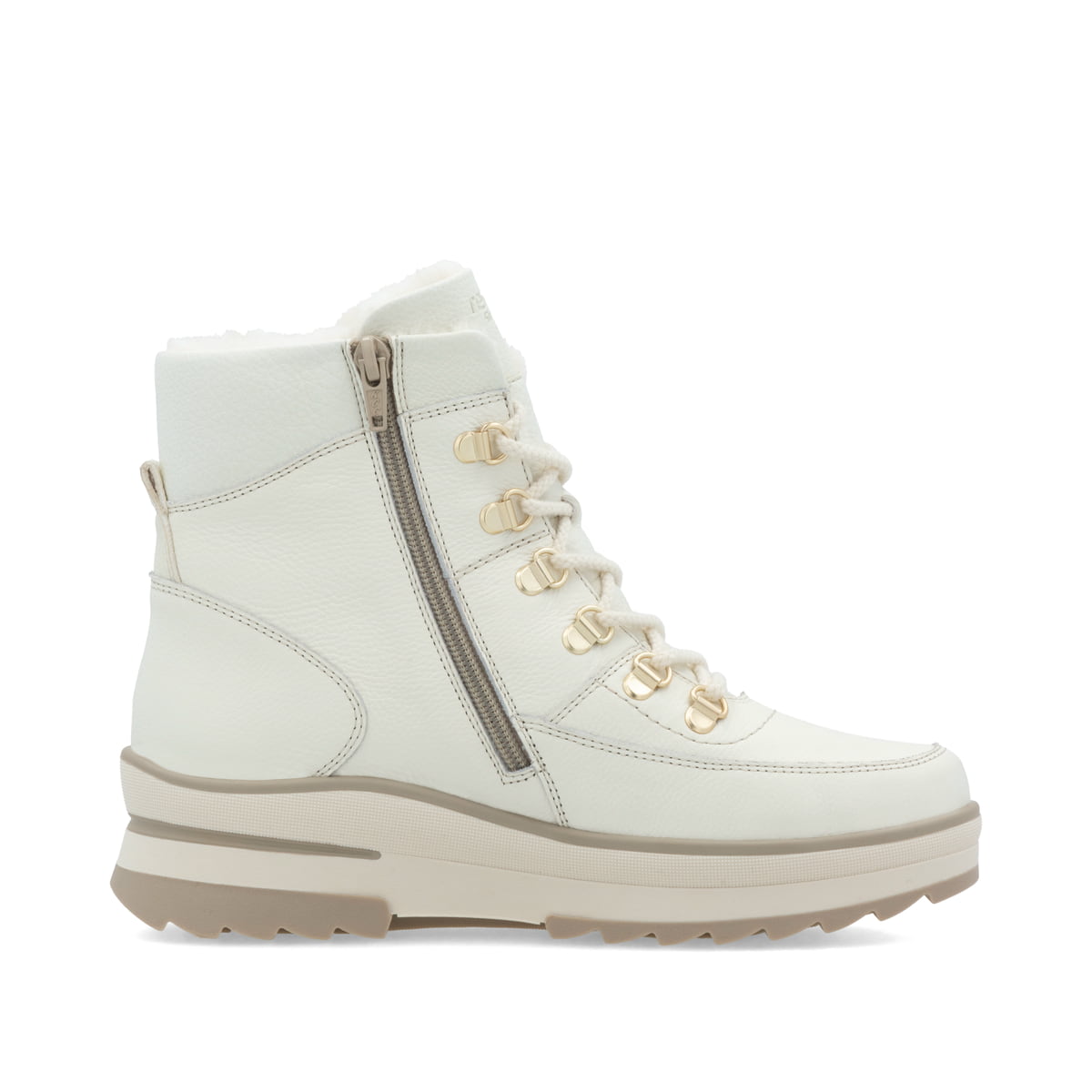 Remonte Damen Schnürstiefel - Weiss