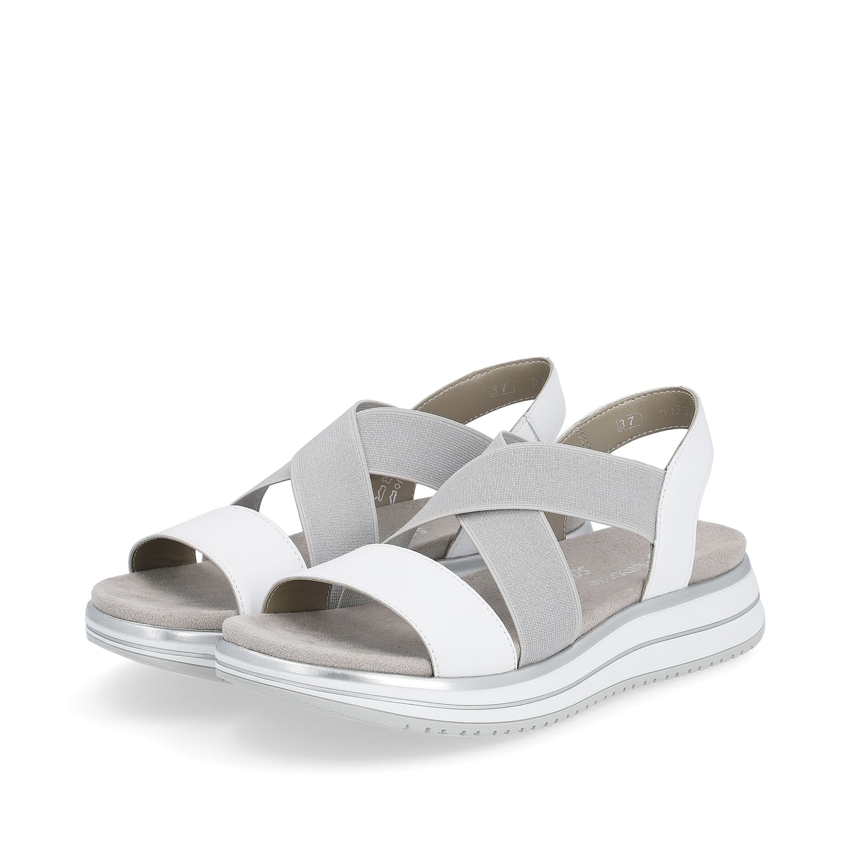 Remonte Damen Riemchensandalen - Grau