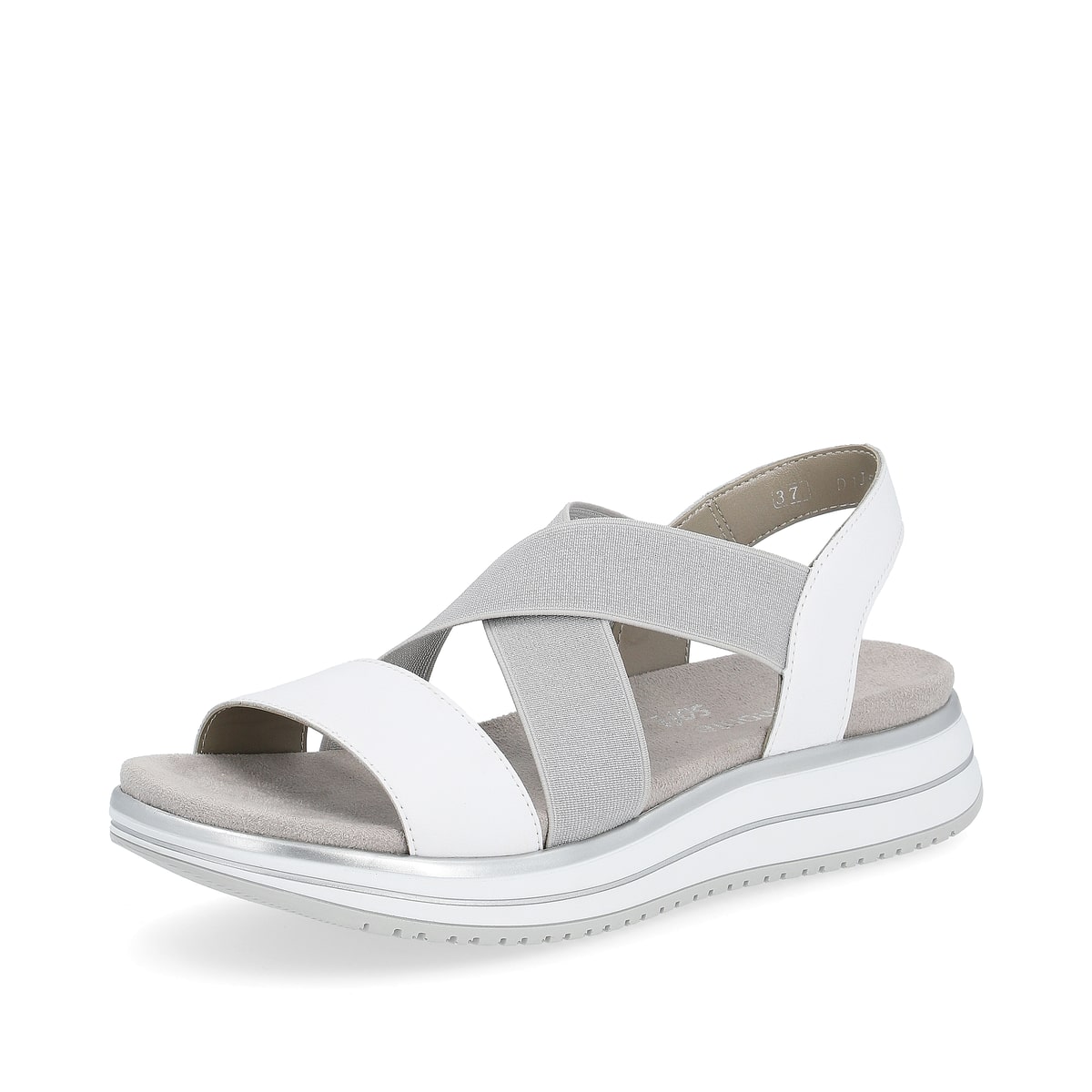 Remonte Damen Riemchensandalen - Grau