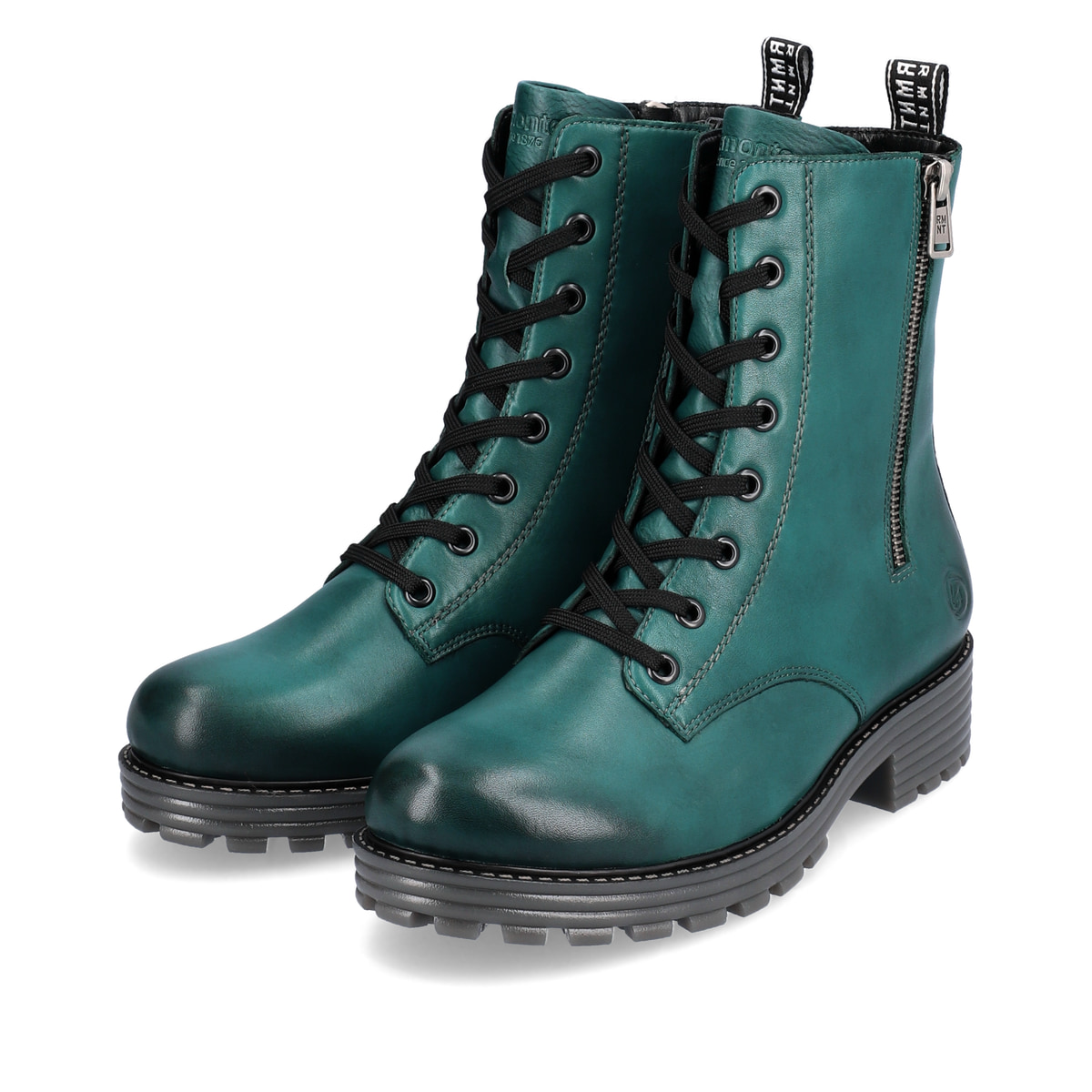 Remonte Damen Schnürstiefel - Blau
