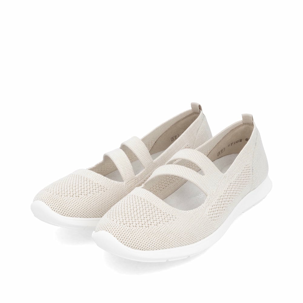 Remonte Damen Ballerinas - Beige