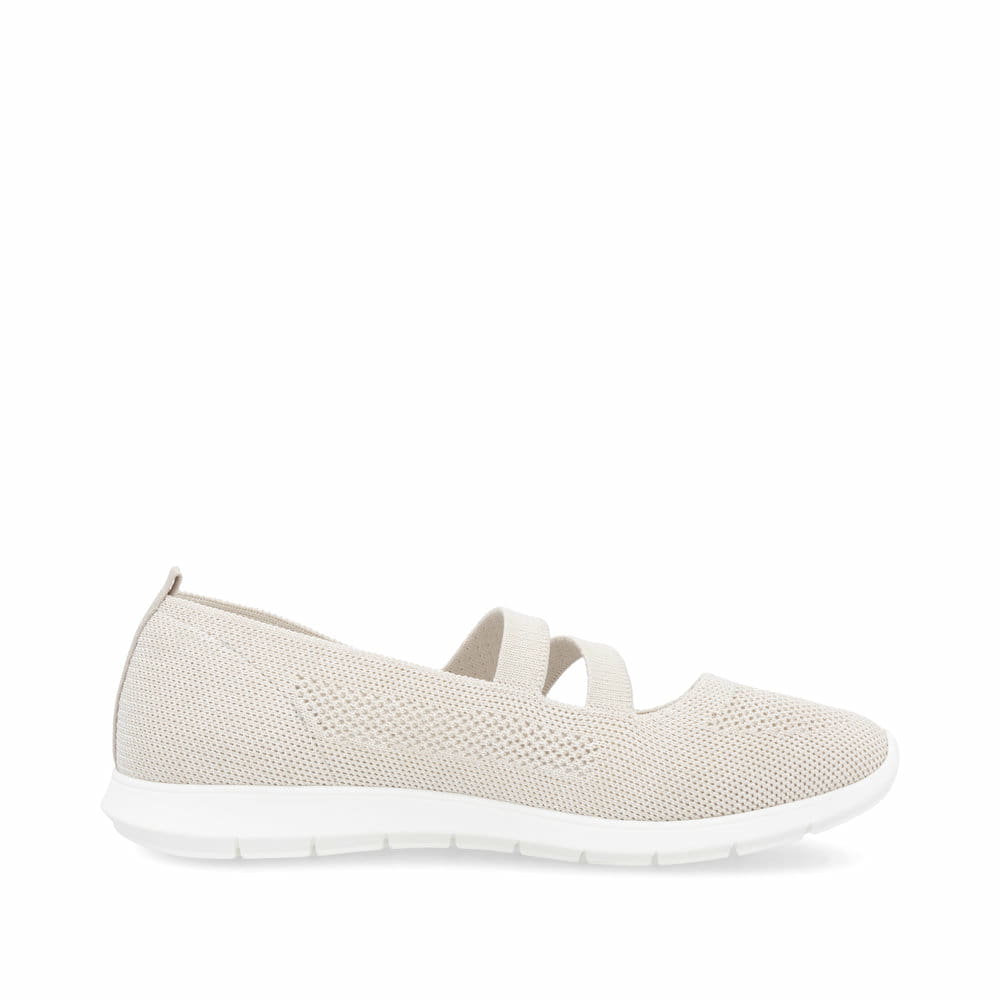 Remonte Damen Ballerinas - Beige