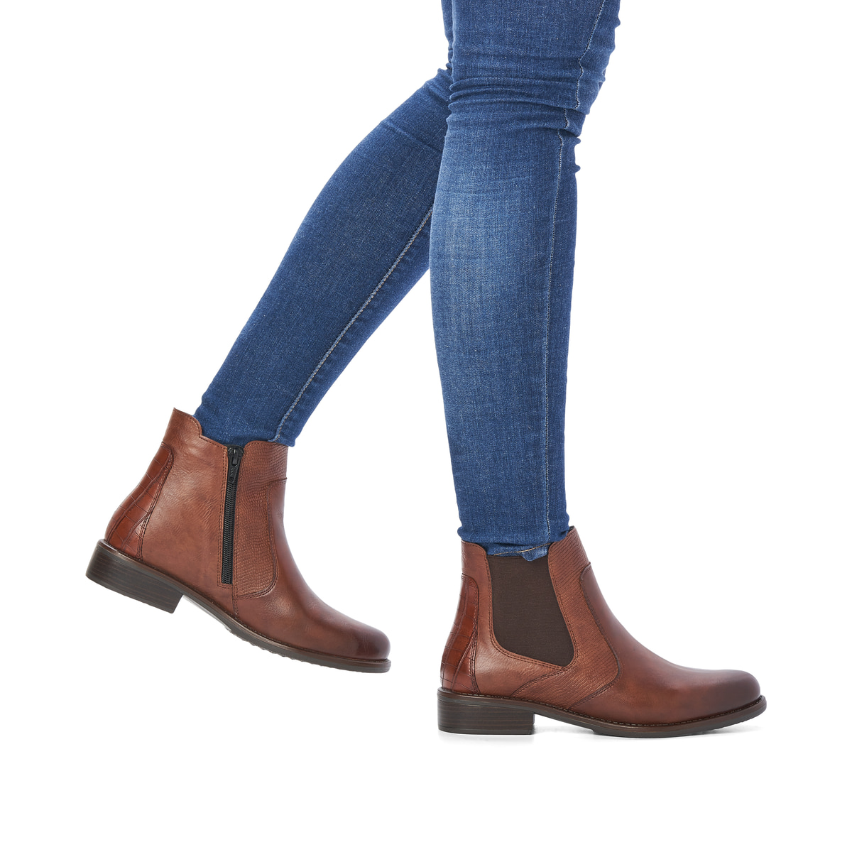 Remonte Damen Chelsea Boots - Braun