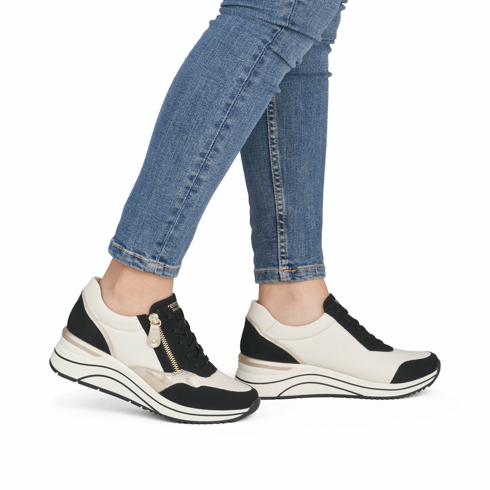 Remonte Damen Sneaker - Schwarz